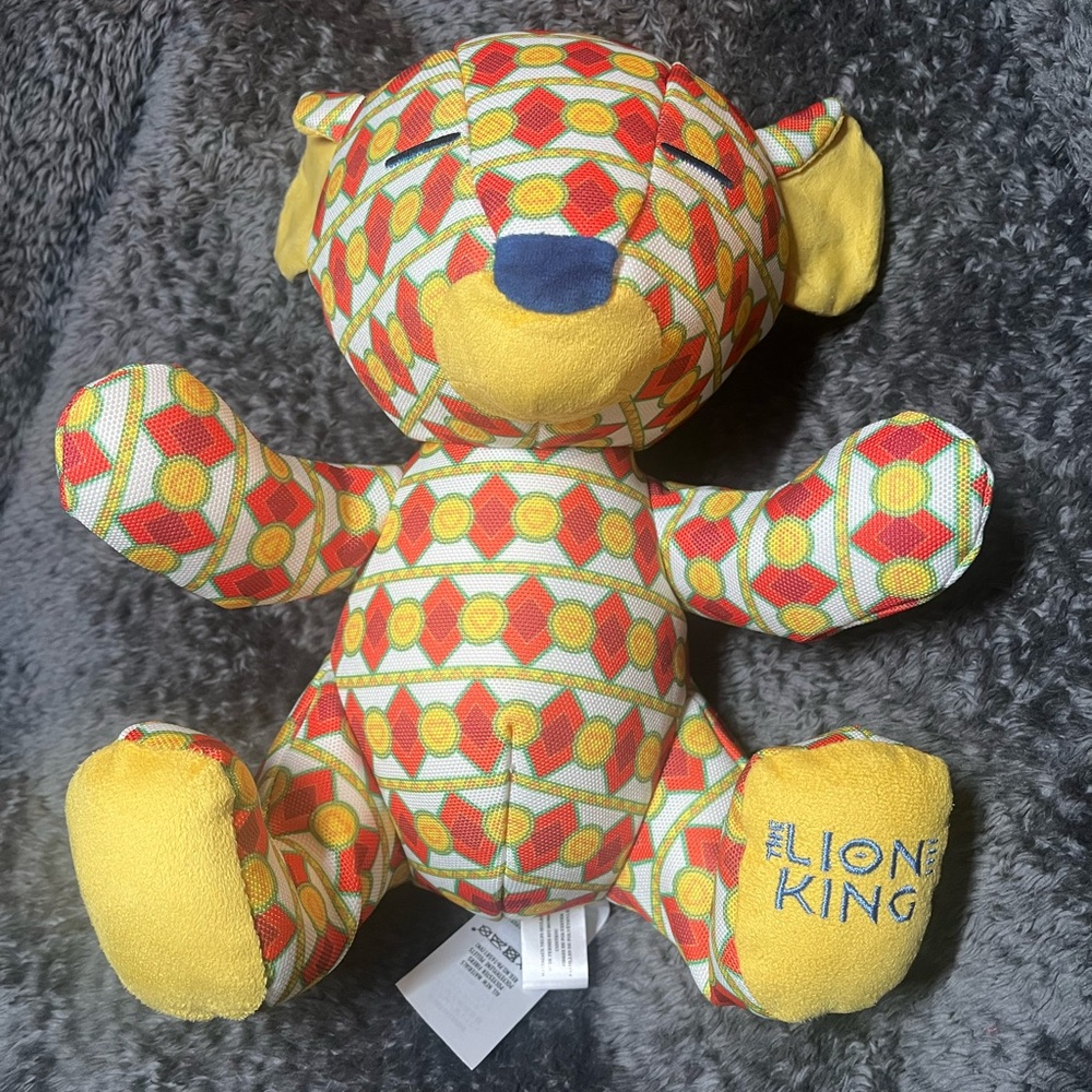 Disney Lion King Broadway Simba Medium Plush Sitting Special Edition